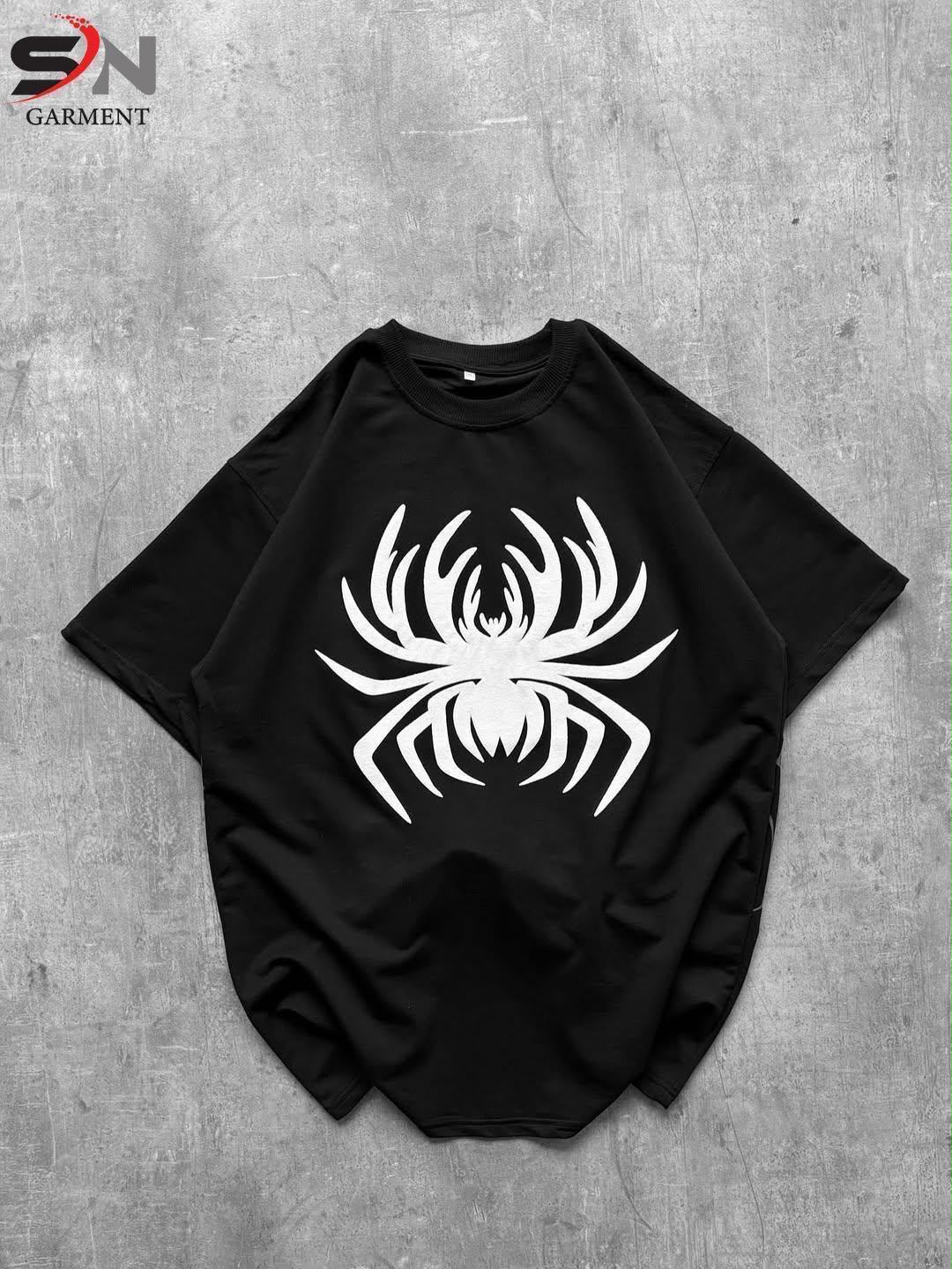 Brand New Day Spider Printed Dropshoulder